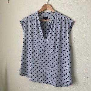 J.Crew Drapey Cap Sleeve Top